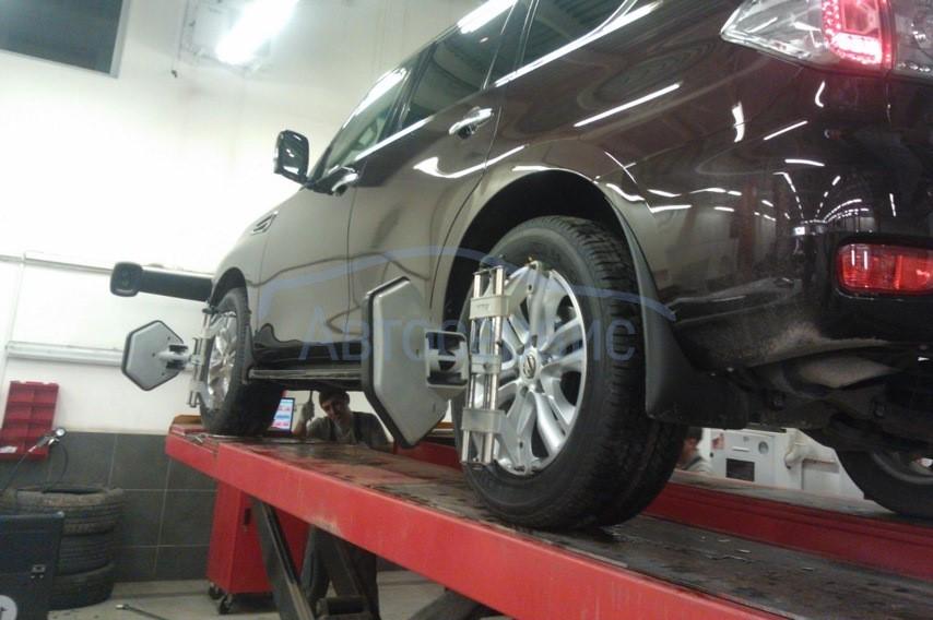 Регулировка сход развала Ниссан Патрол в Москве - сеть надежных ...